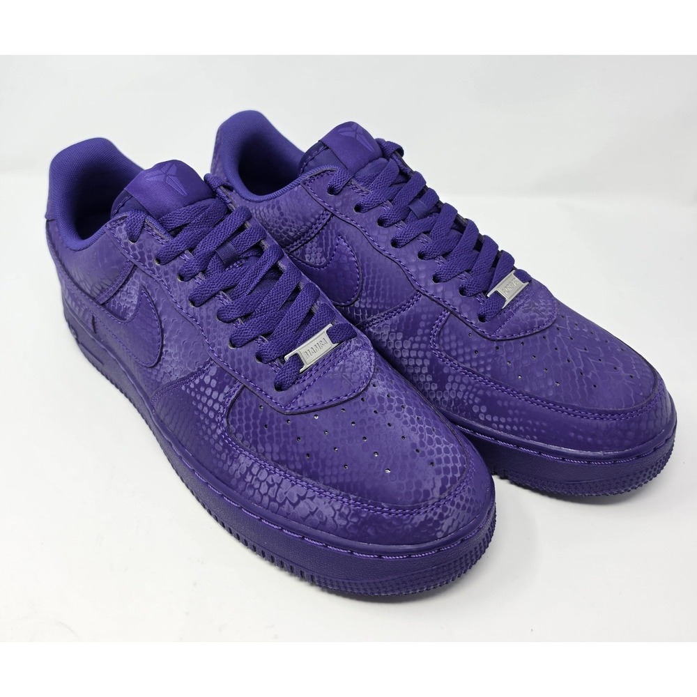 Nike Air Force 1 Low Kobe Bryant Mamba Forever Purple IB0018-500 Men's 10.5